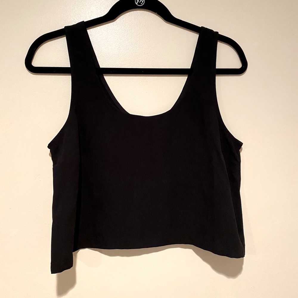 Black Crop Tanktop